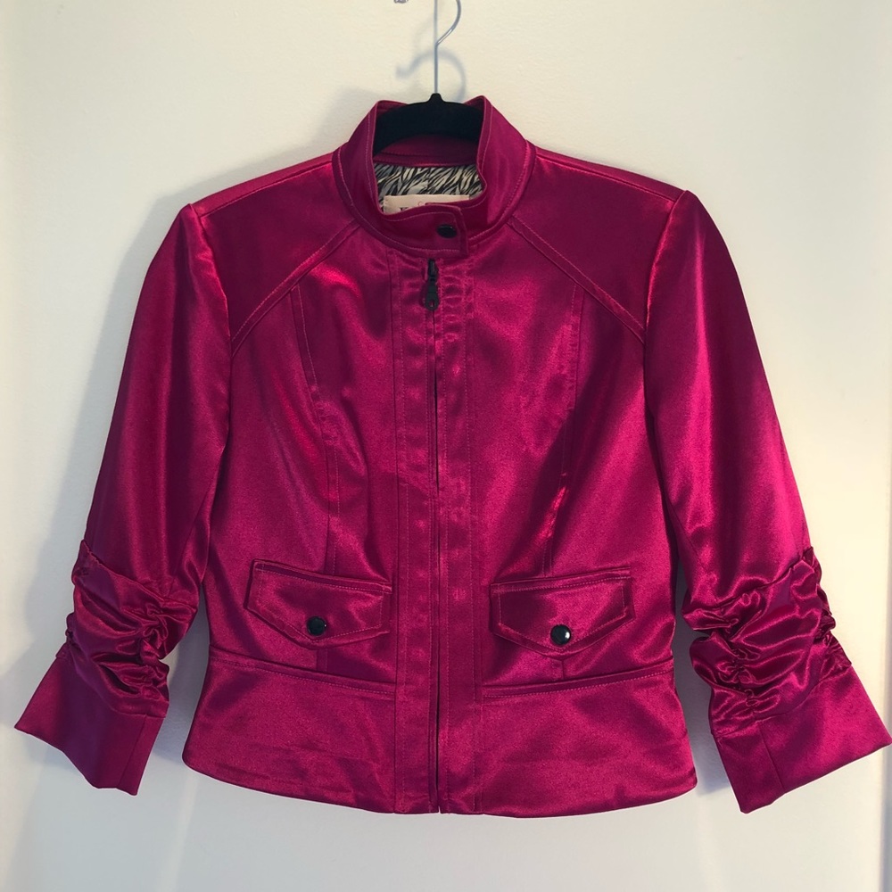 Sleek bomber jacket